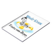 Was auch immer Ihr Zebra schweben lässt 4 Notizblock (Linke Seite)