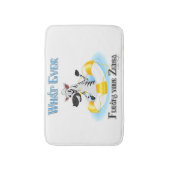 Was auch immer Ihr Zebra schweben lässt Badematte (Vorderseite Vertikal)