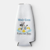 Was auch immer Ihr Zebra schweben lässt Flaschenkühler (Vorderseite)