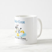 Was auch immer Ihr Zebra schweben lässt Kaffeetasse (VorderseiteRechts)