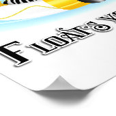 Was auch immer Ihr Zebra schwimmt 3 Poster (Ecke)