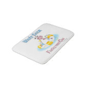 Was auch immer Ihre Kuh schwimmt 2 Badematte (Schrägansicht)