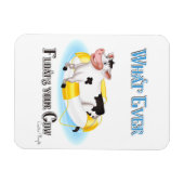 Was auch immer Ihre Kuh schwimmt Magnet (Horizontal)