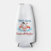 Was auch immer Ihre Mookuh schwimmt Flaschenkühler (Vorderseite)