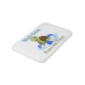 Was auch immer Ihre Schildkröte schweben 2 Badematte (Schrägansicht)