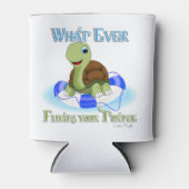 Was auch immer Ihre Schildkröte schweben 2 Dosenkühler (Vorderseite)