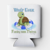 Was auch immer Ihre Schildkröte schweben 2 Dosenkühler (Rückseite)