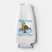 Was auch immer Ihre Schildkröte schweben 2 Flaschenkühler (Vorderseite)