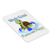 Was auch immer Ihre Schildkröte schweben 2 Magnet (Rechte Seite)