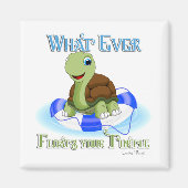 Was auch immer Ihre Schildkröte schweben 2 Magnet (Vorne)