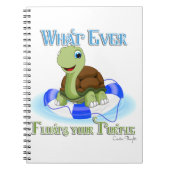 Was auch immer Ihre Schildkröte schweben 2 Notizblock (Vorderseite)