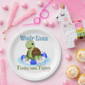 Was auch immer Ihre Schildkröte schweben 2 Pappteller (Party)