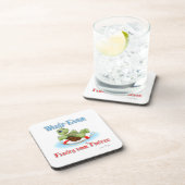 Was auch immer Ihre Schildkröte schwimmt Getränkeuntersetzer (Rechte Seite)