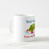 Was auch immer Ihre Schildkröten schweben 2 Kaffeetasse (Vorderseite Links)