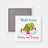 Was auch immer Ihre Schildkröten schweben 2 Magnet (Vorderseite/Rückseite)