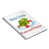 Was auch immer Ihre Schildkröten schweben 2 Notizblock (Rechte Seite)