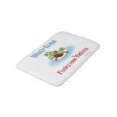 Was auch immer Ihre Schildkröten schweben Badematte (Schrägansicht)