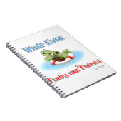 Was auch immer Ihre Schildkröten schweben Notizblock (Rechte Seite)