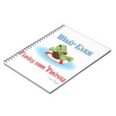 Was auch immer Ihre Schildkröten schweben Notizblock (Linke Seite)