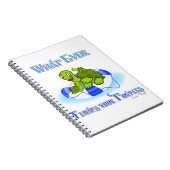 Was auch immer Ihre Schildkröten schwimmt 3 Notizblock (Rechte Seite)