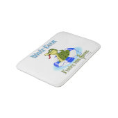 Was auch immer Ihre Schlange schweben lässt Badematte (Schrägansicht)