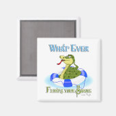 Was auch immer Ihre Schlange schweben lässt Magnet (Vorderseite/Rückseite)