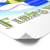 Was auch immer Ihre Schlange schweben lässt Poster (Ecke)