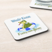 Was auch immer Ihre Schlange schweben lässt Untersetzer (Linke Seite)