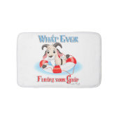 Was auch immer Ihre Ziege schwimmt Badematte (Vorderseite)