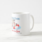 Was auch immer Ihre Ziege schwimmt Kaffeetasse (VorderseiteRechts)