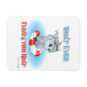 Was auch immer Ihre Ziege schwimmt Magnet (Horizontal)