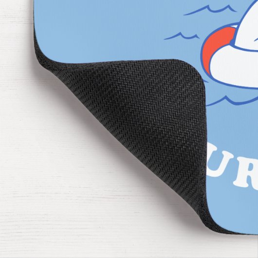 Was auch immer Ihre Ziege schwimmt Mousepad (Ecke)