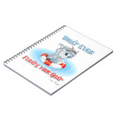 Was auch immer Ihre Ziege schwimmt Notizblock (Linke Seite)