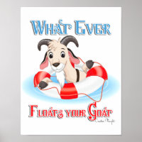 Was auch immer Ihre Ziege schwimmt