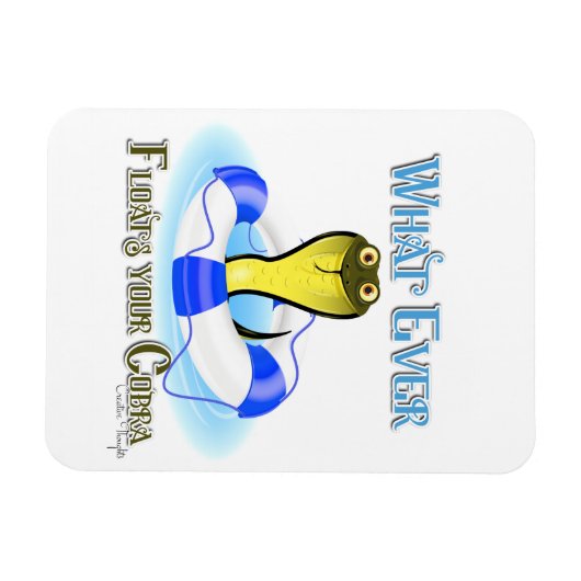 Was auch immer Ihren Cobra schweben lässt Magnet (Horizontal)