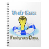 Was auch immer Ihren Cobra schweben lässt Notizblock (Vorderseite)