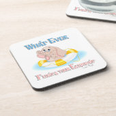 Was auch immer Ihren Elefanten schweben lässt 4 Getränkeuntersetzer (Linke Seite)