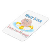 Was auch immer Ihren Elefanten schweben lässt 4 Magnet (Linke Seite)