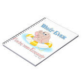 Was auch immer Ihren Elefanten schweben lässt 4 Notizblock (Linke Seite)