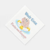 Was auch immer Ihren Elefanten schweben lässt 4 Serviette (Ecke)