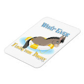 Was auch immer Ihren Esel schwimmt Magnet (Linke Seite)