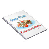 Was auch immer Ihren Oktopus schweben lässt Notizblock (Rechte Seite)