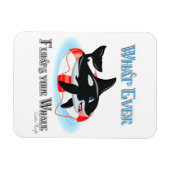 Was auch immer Ihren Wal schweben 2 Magnet (Horizontal)