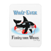 Was auch immer Ihren Wal schweben 2 Magnet (Vertikal)
