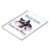 Was auch immer Ihren Wal schweben 2 Notizblock (Linke Seite)