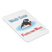 Was auch immer Ihren Wal schwimmt Magnet (Rechte Seite)