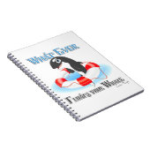 Was auch immer Ihren Wal schwimmt Notizblock (Rechte Seite)