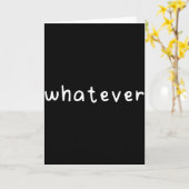 Was auch immer karte (Gelbe Blume)