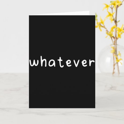 Was auch immer  karte (Gelbe Blume)