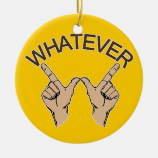 Was auch immer… keramikornament